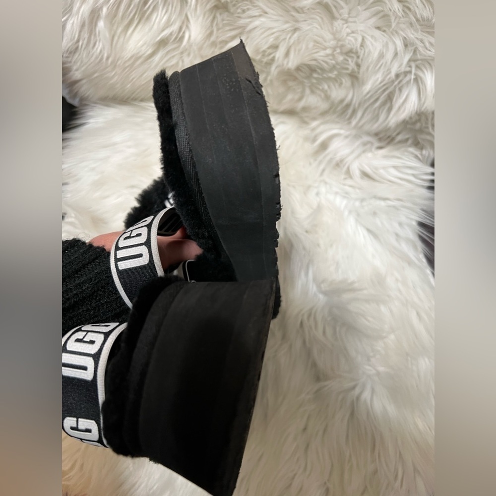 Ugg Disco Slide Fur Sandals - image 7